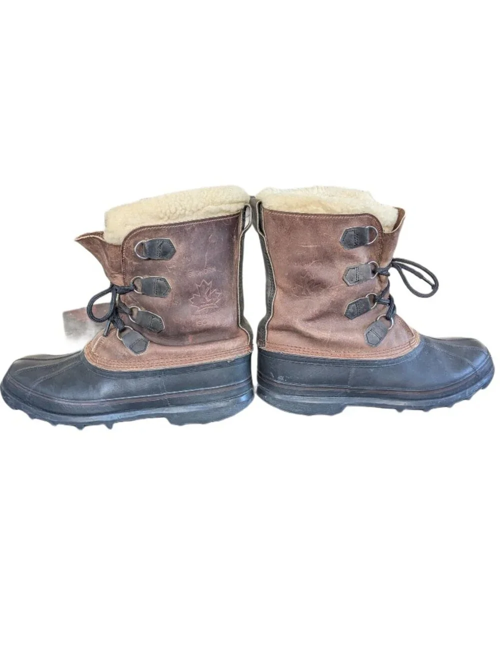Sorel Men's Vintage Bighorn Leather Waterproof Winter Boots - Size 12